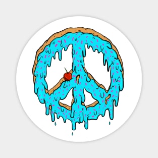 Peace pie Magnet